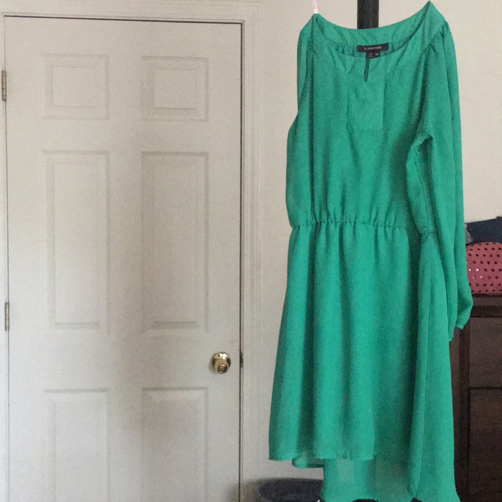 Green dress